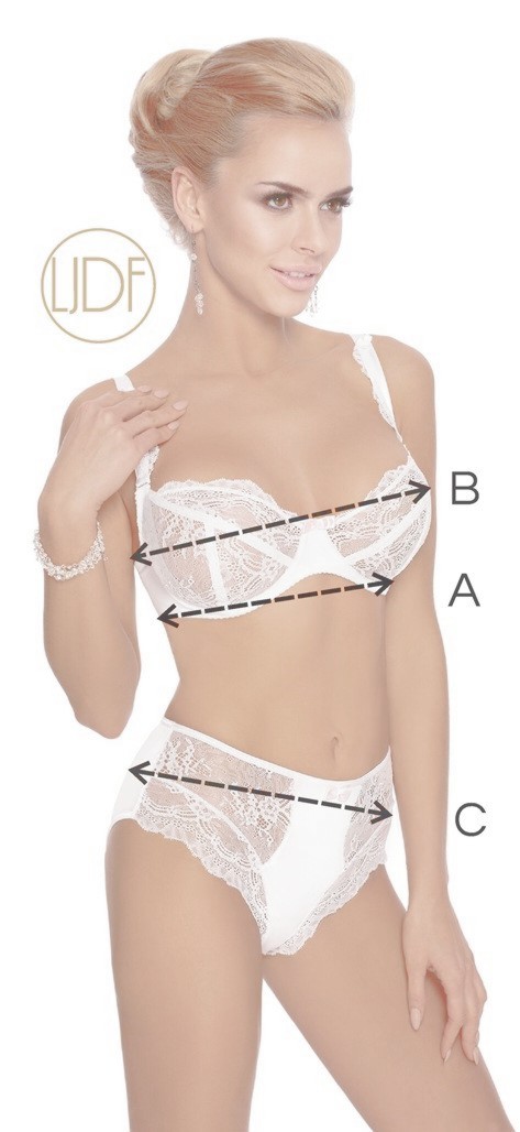 Guida alle taglie Taglie lingerie LJDF