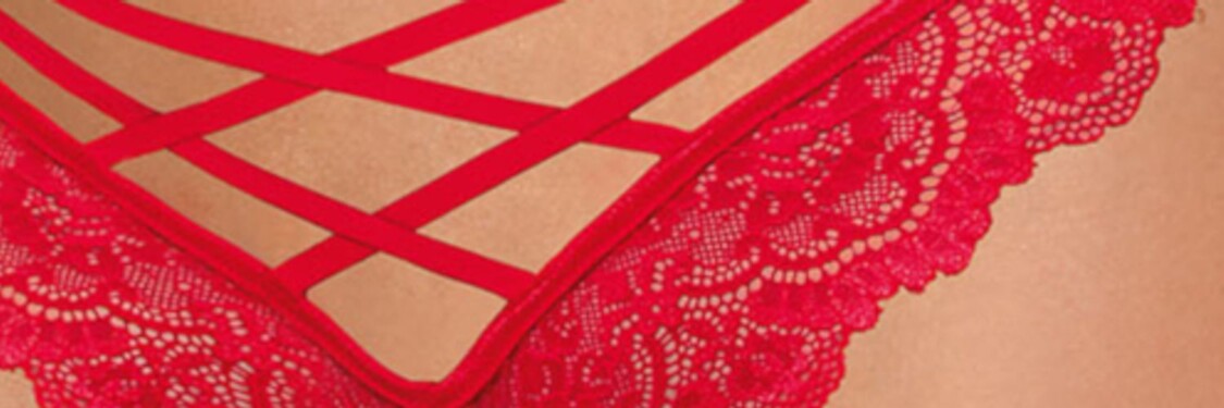 Halfcorset Zuza Red Luxury Lingerie